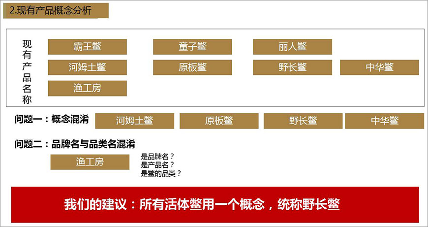 2.現(xiàn)有產品概念分析